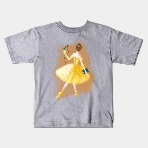 Tale as Old as Time Kids T-Shirt by amadeuxway